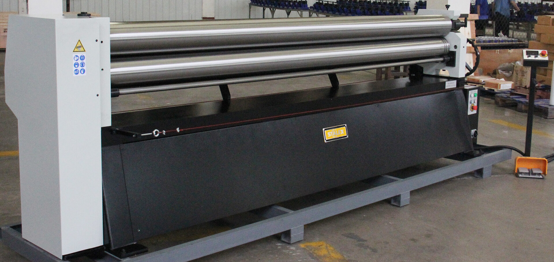 Электромеханический вальцовочный станок Stalex ESR-3050х3.5E