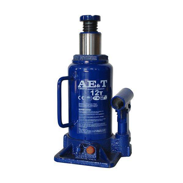Домкрат бутылочный AE&T T20212 12т
