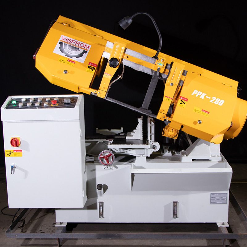 Полуавтоматическая ленточная пила по металлу Visprom PPK-280