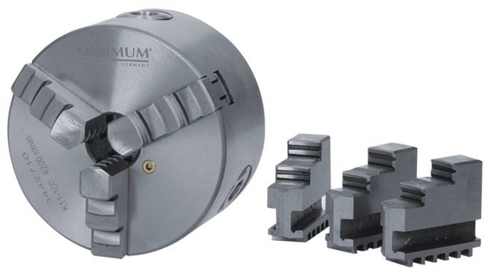 Патрон токарный Optimum CI3P 3-кул. 125 мм 3442020
