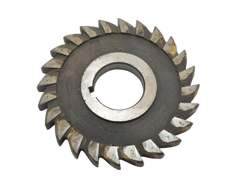 Фреза дисковая пазовая 125х22х32 Р18, Z =22 затылованная