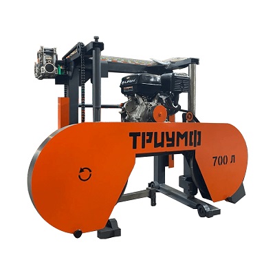 Ленточная пилорама бензиновая Триумф 700 (Honda) Ленточная пилорама бензиновая Триумф 700 (Honda)