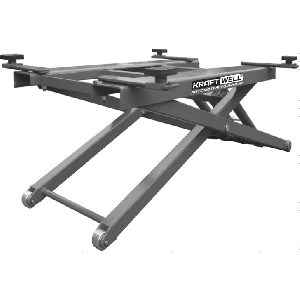 Подъемник ножничный KraftWell г/п 2700 кг. мобильный