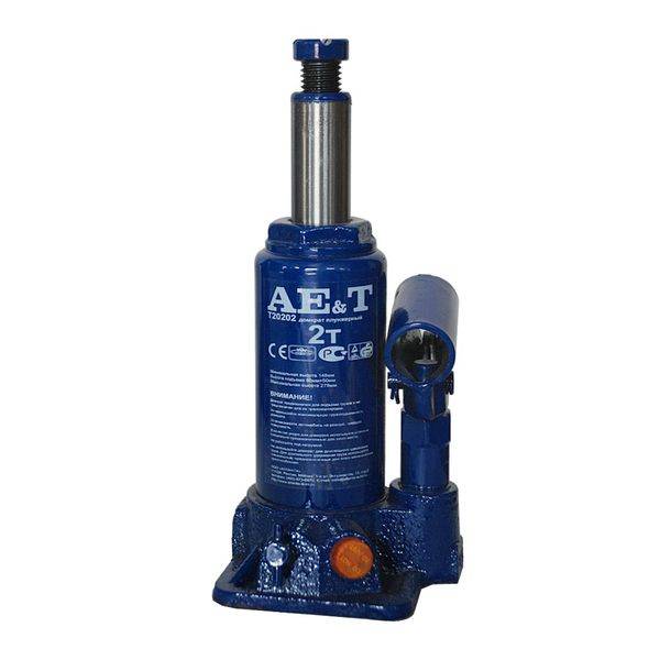 Домкрат бутылочный AE&T T20206 6т