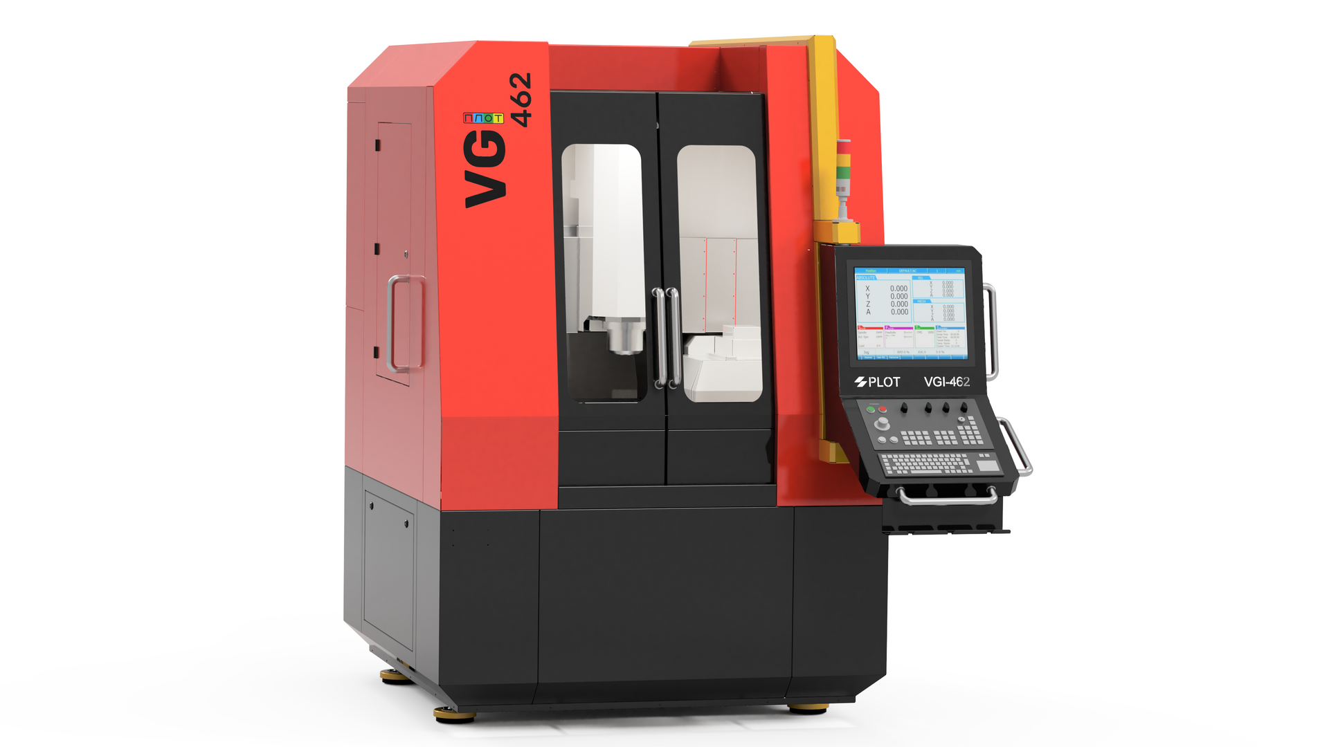 Фрезерный обрабатывающий центр с ЧПУ PLOT VGI-462