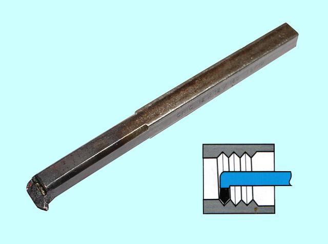 Резец Резьбовой 32х32х300 Р6М5К5 для внутренней резьбы DIN 283-60