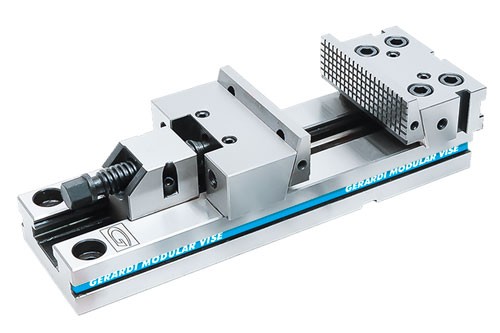 Тиски станочные прецизионные с системой быстрой замены губок Gerardi 1A-3x200