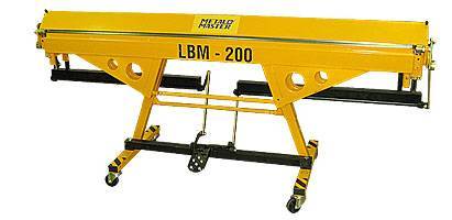 Мобильный листогиб METALMASTER LBM 200 PRO