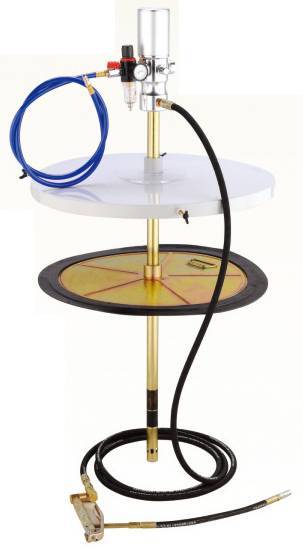 Нагнетатель густой смазки AE&T HG-77220 пневматический из бочки 220л