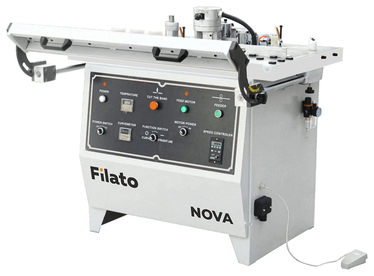 Кромкооблицовочный станок с ручной подачей Filato NOVA