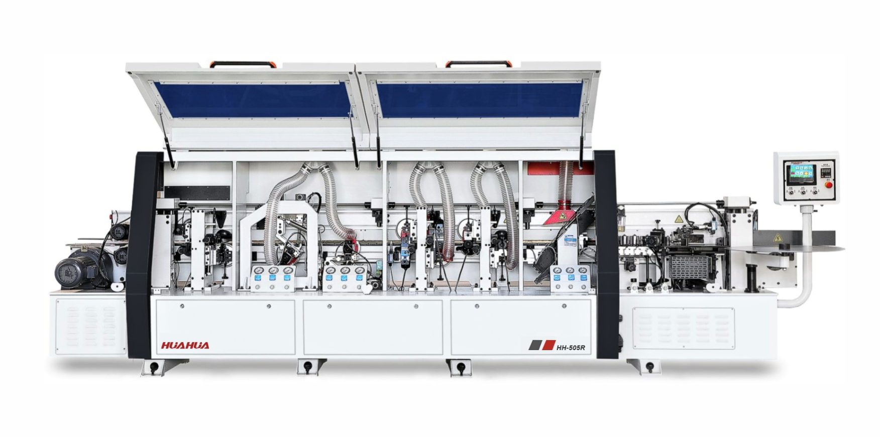 Кромкооблицовочный автоматический станок HUAHUA HH-505R Кромкооблицовочный автоматический станок HUAHUA HH-505R