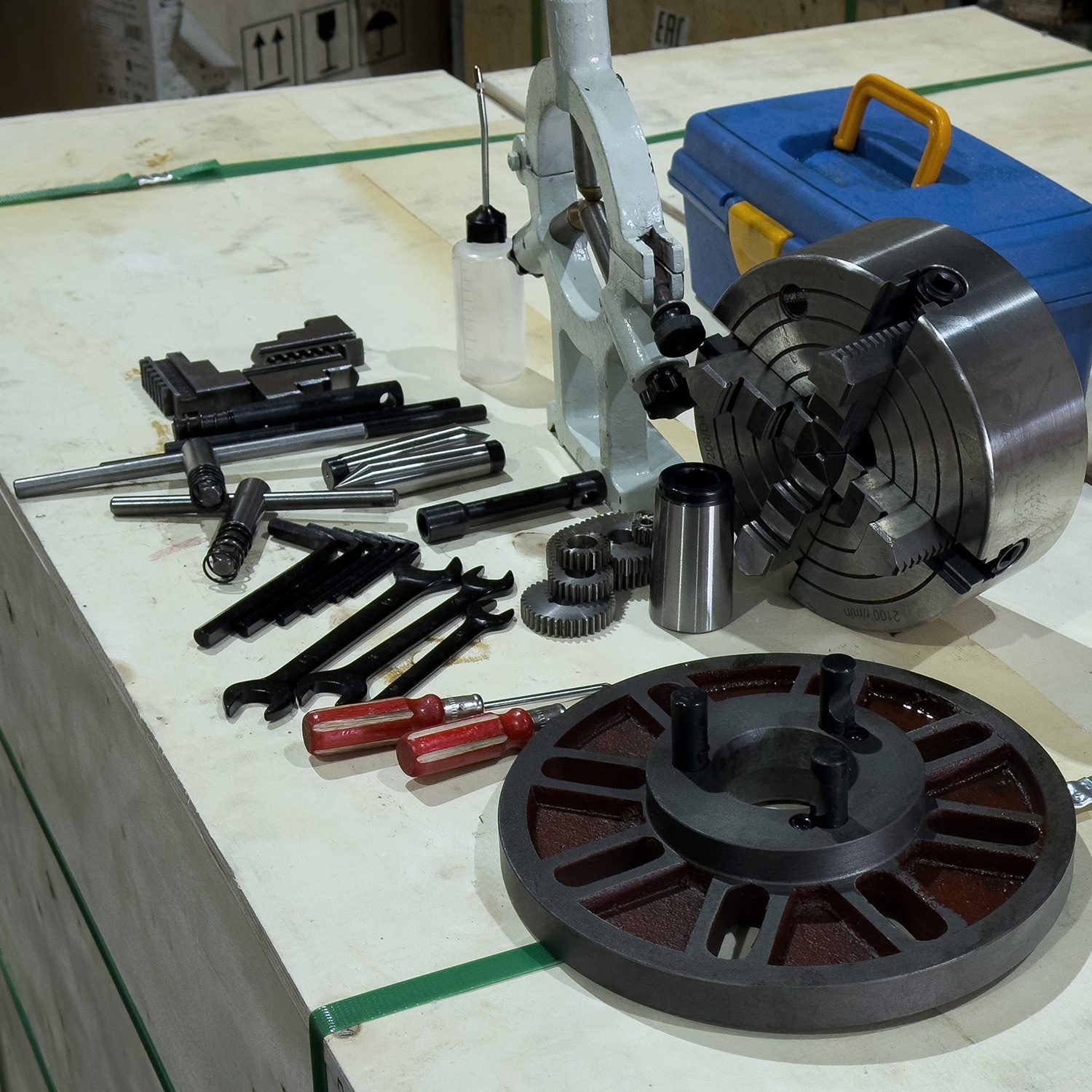 Настольный универсальный токарный станок с УЦИ Proma SPZ-1000 21110000