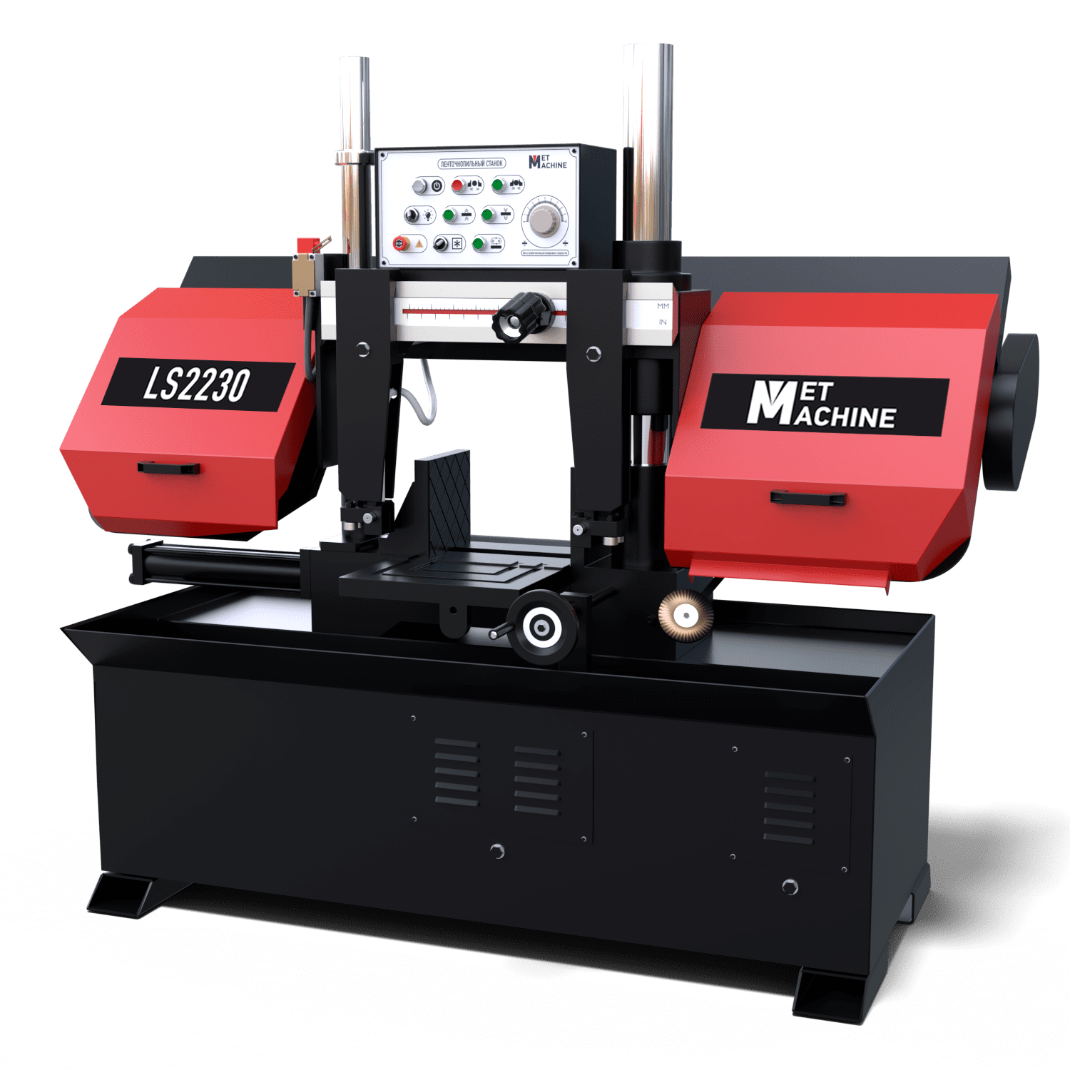 Комментарий на товар: Полуавтоматический ленточнопильный станок MetMachine LS2230 Комментарий на товар: Полуавтоматический ленточнопильный станок MetMachine LS2230