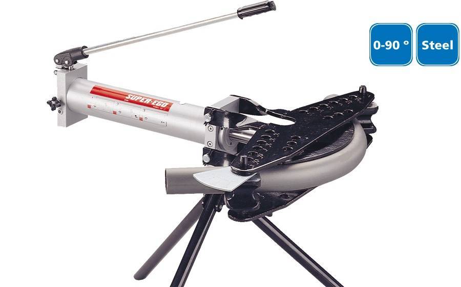 Ручной гидравлический трубогиб Super Ego 2" с открытой рамой