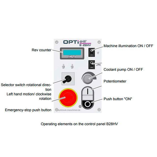 Сверлильный станок OPTIdrill B 28HV