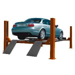 Подъемник четырехстоечный KraftWell г/п 4000 кг. платформы для сход-развала KRW4WA_red Подъемник четырехстоечный KraftWell г/п 4000 кг. платформы для сход-развала KRW4WA_red