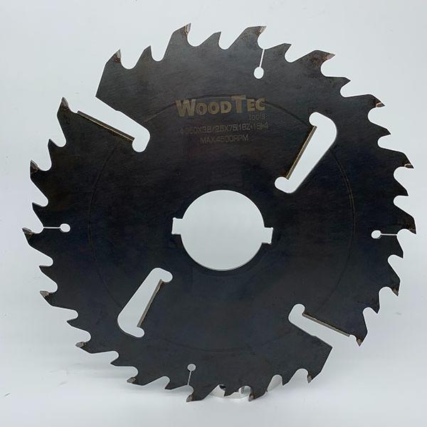 Пила дисковая Ø400 х 50 х 4,2/2,8 Z = (18 + 18) + 4 WoodTec