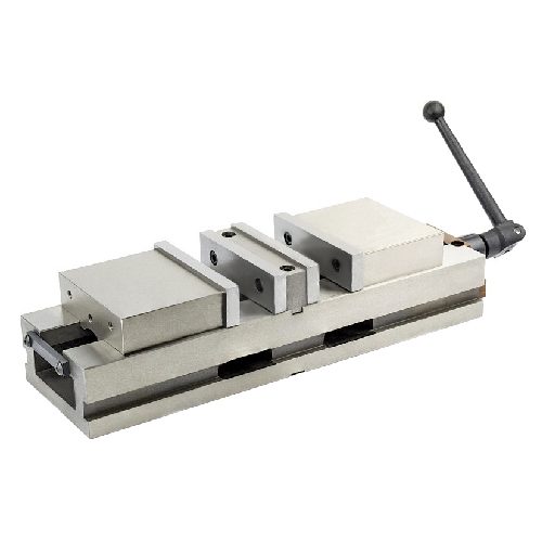 Тиски Q93100 станочные двузажимные с угловой блокировкой