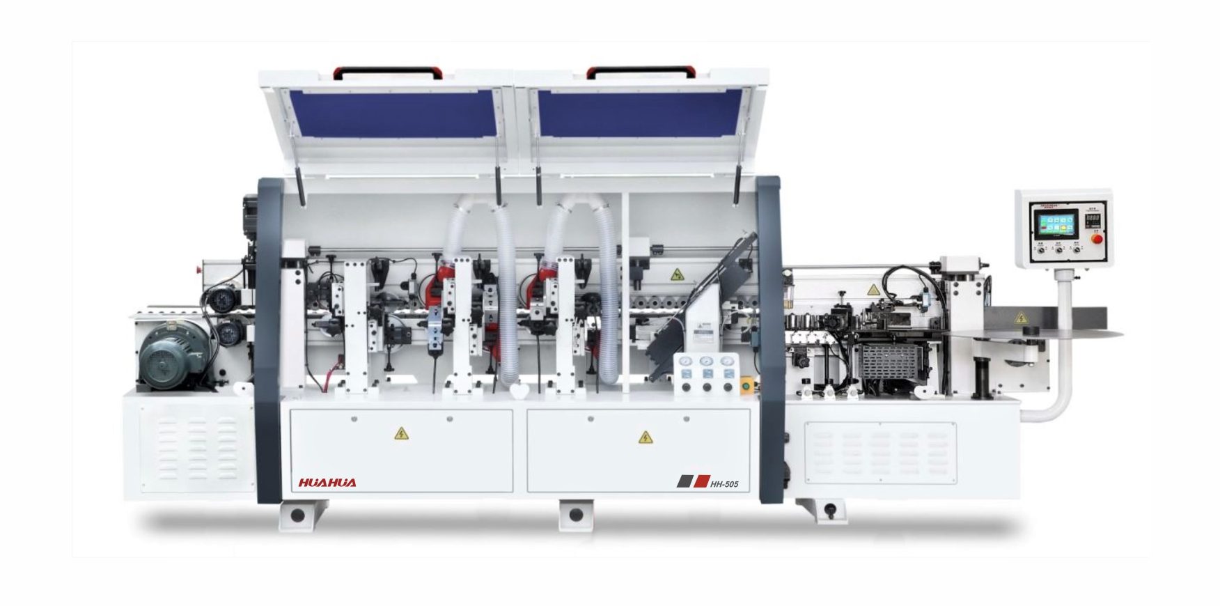 Кромкооблицовочный автоматический станок HUAHUA HH-505 Кромкооблицовочный автоматический станок HUAHUA HH-505