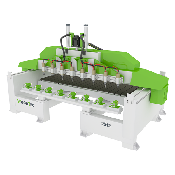 Фрезерно-гравировальный станок с ЧПУ WoodTec T-2512x8