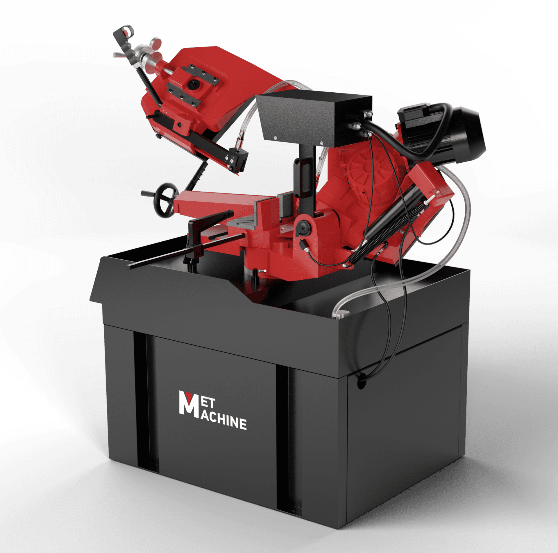 Ручной ленточнопильный станок с поворотной рамой MetMachine LSZ2227 Ручной ленточнопильный станок с поворотной рамой MetMachine LSZ2227