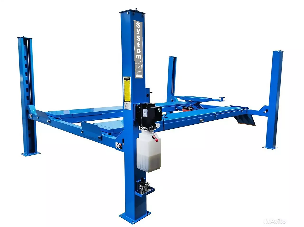 Подъемник автомобильный System4you T4i-4D с ручной траверсой