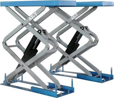 Подъемник ножничный AE&T F6105 3т, для монтажа "в пол", 220В Подъемник ножничный AE&T F6105 3т, для монтажа "в пол", 220В