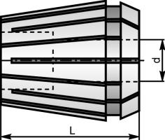 Цанга d13,0 ER32 L40мм DIN 6499 Цанга d13,0 ER32 L40мм DIN 6499