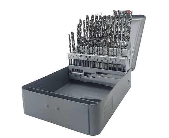 Partner серия L набор сверл HSS M2, 50шт, 1.0-5,9X0.1мм