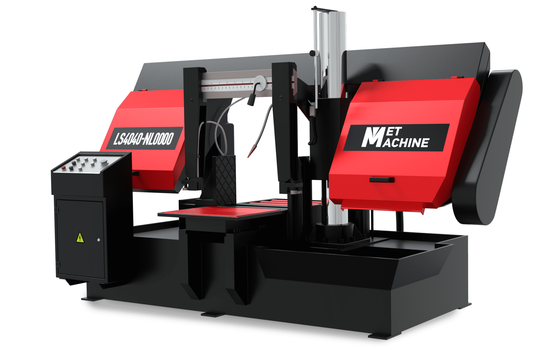 Полуавтоматический ленточнопильный станок MetMachine LS4040-NL0000