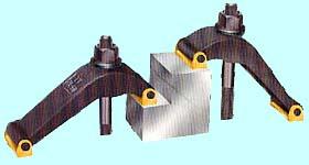 Прижим станочный шарнирный универсальный 125х37мм, из 2-х шт, паз 13,7мм М12 (YT-1001)