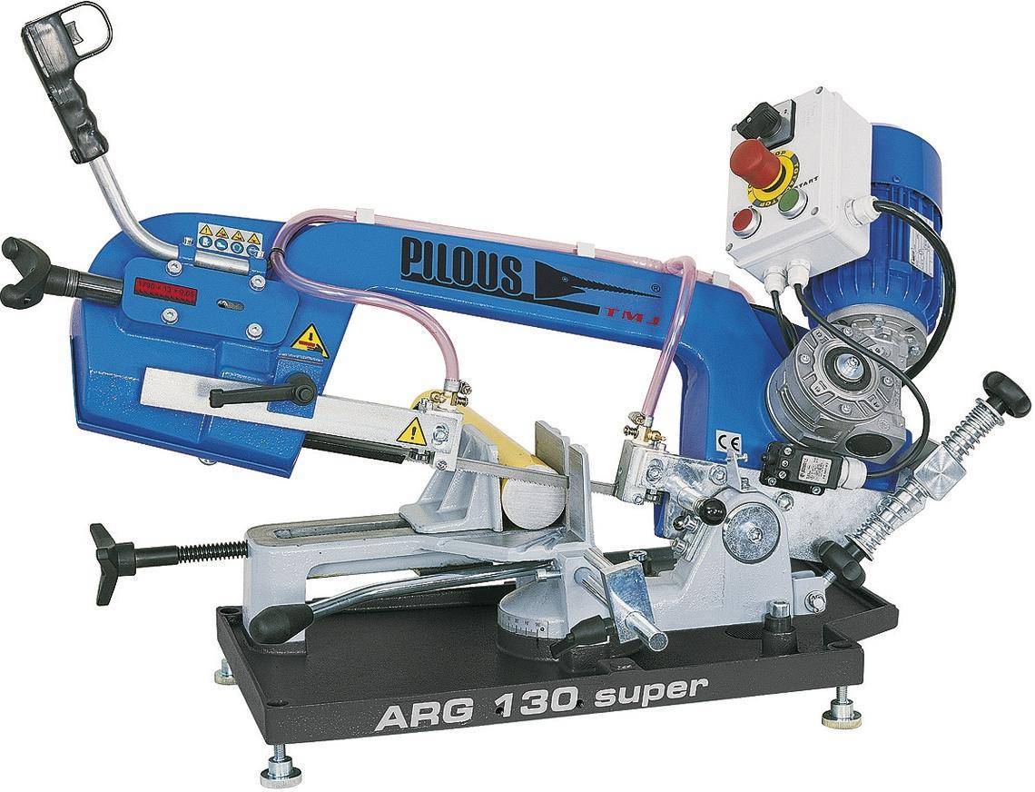 Комментарий на товар: Ленточнопильный станок ручной Pilous ARG 130 Super