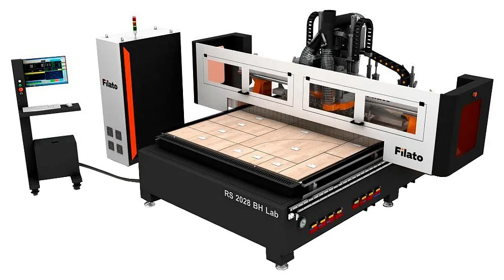 Обрабатывающий центр с ЧПУ Filato RS 2028 BH Lab