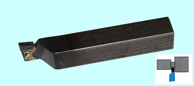 Резец Отрезной 25х25х140 Т5К10 левый DIN 4981