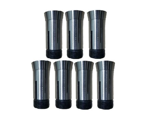 Набор дополнительных цанг тип Partner С5 для станков Partner PP-U3/U2 размеры 14,16,18,20,22,24,25 мм (7 шт.)