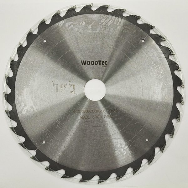 Пила дисковая Ø400 х 30 х 3,6/2,5 Z48 WZ WoodTec