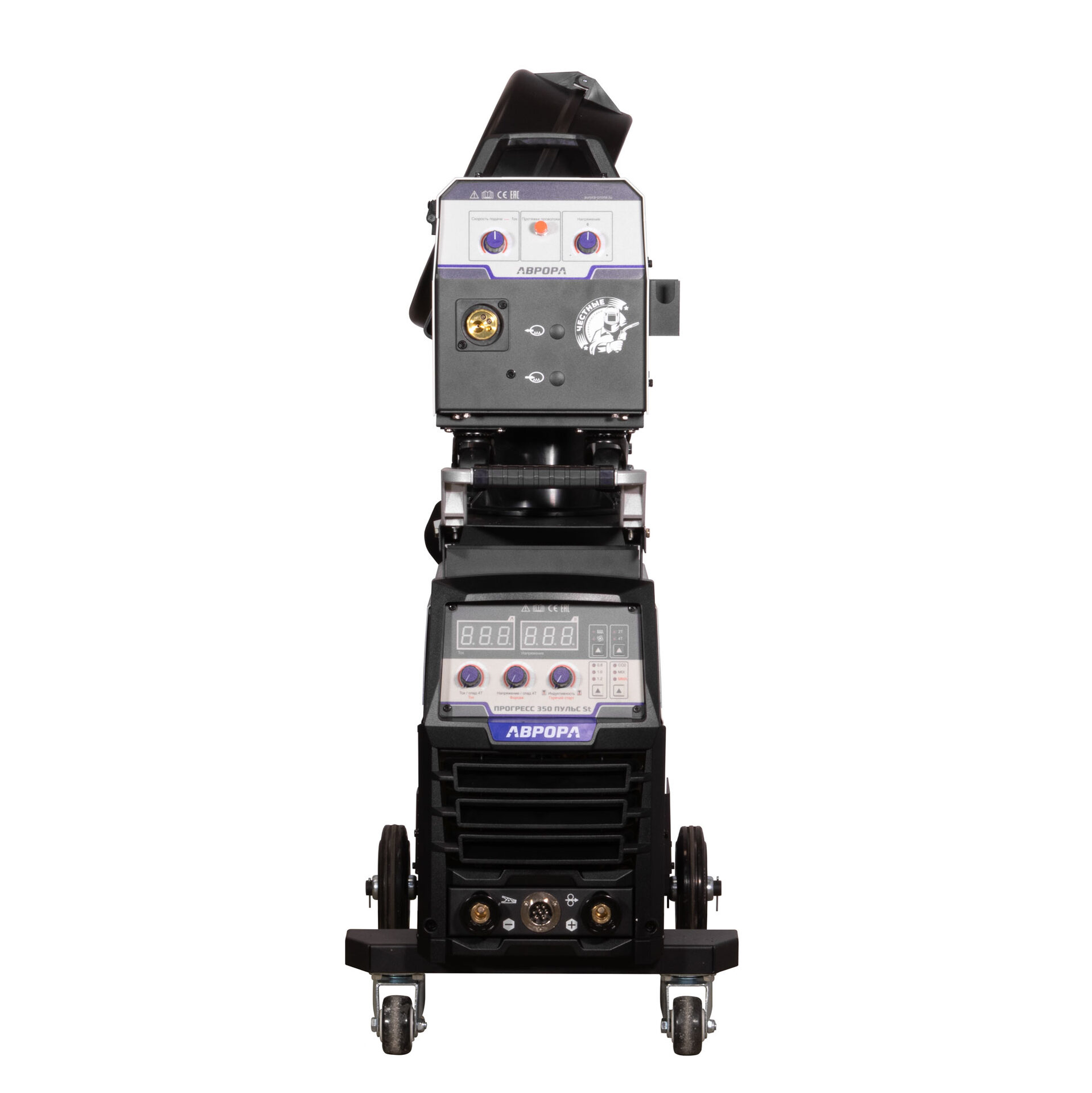 Инверторный сварочный полуавтомат АВРОРА ПРОГРЕСС 350 ПУЛЬС St