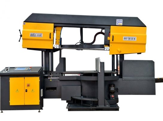 Ленточнопильный полуавтоматический станок двухколонный Beka-Mak BMSY 560 DG NC