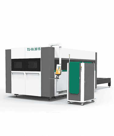 Станок лазерной резки с защитной кабиной FIBER TS 1530 FA 500 Вт Станок лазерной резки с защитной кабиной FIBER TS 1530 FA 500 Вт