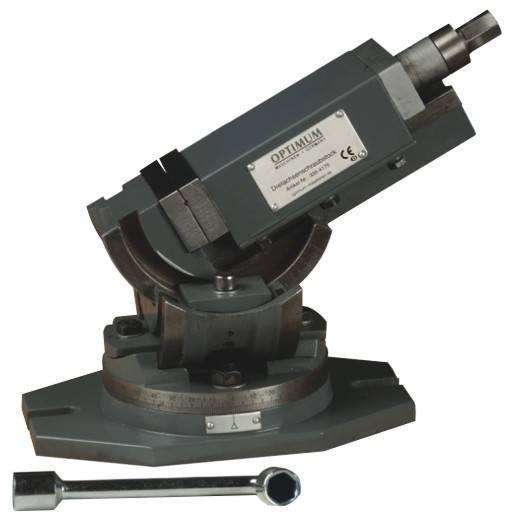 Трехосевые тиски Optimum MV3 125 3354178