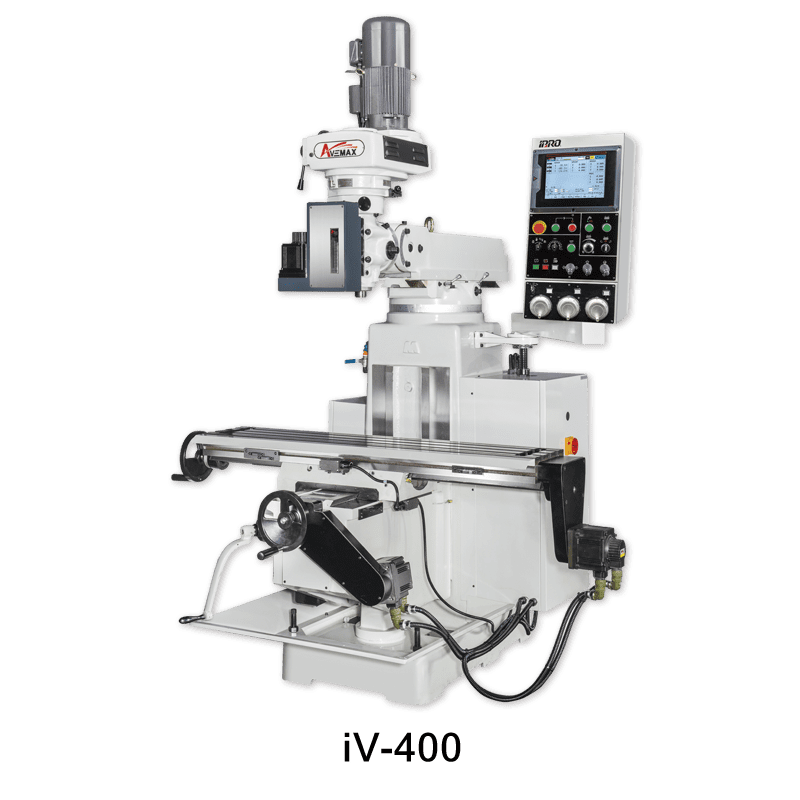 Вертикально-фрезерный станок с поворотной головкой AVEMAX iV-400 Вертикально-фрезерный станок с поворотной головкой AVEMAX iV-400