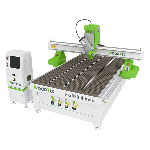 Фрезерно-гравировальный станок с ЧПУ WoodTec H 2030 4-axis