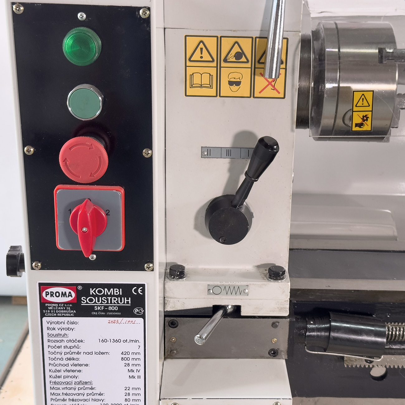 Токарно-фрезерный станок Proma SKF-800 25000800