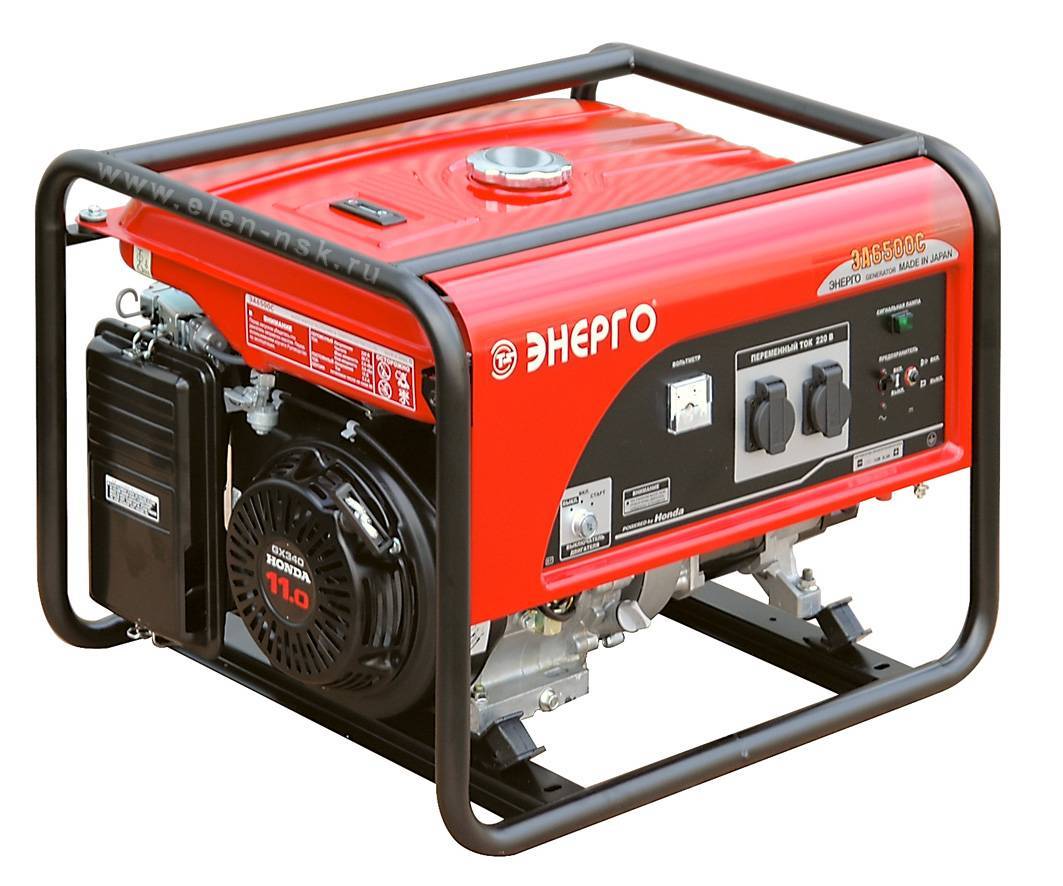 Бензиновый генератор Energo ЭА 6500 Бензиновый генератор Energo ЭА 6500