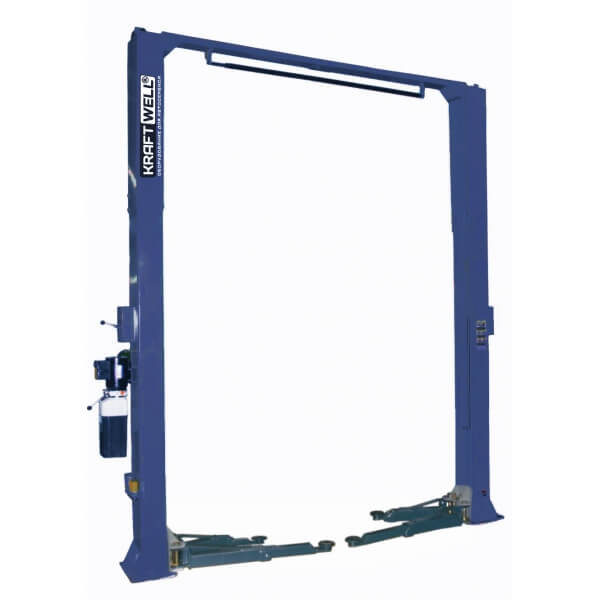 Подъемник двухстоечный KraftWell электрогидравлический KRW5.5MUXL_blue Подъемник двухстоечный KraftWell электрогидравлический KRW5.5MUXL_blue