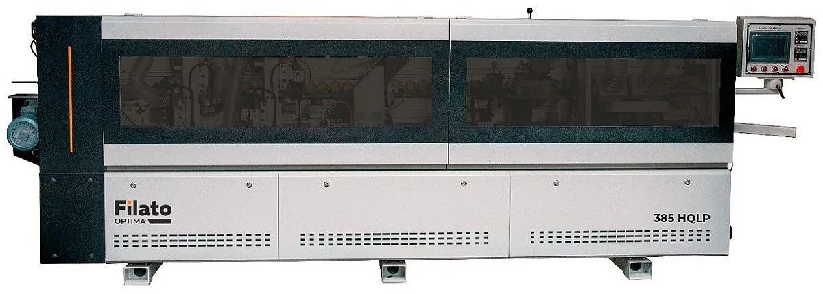 Автоматический кромкооблицовочный станок Filato OPTIMA 385 HQLP Автоматический кромкооблицовочный станок Filato OPTIMA 385 HQLP