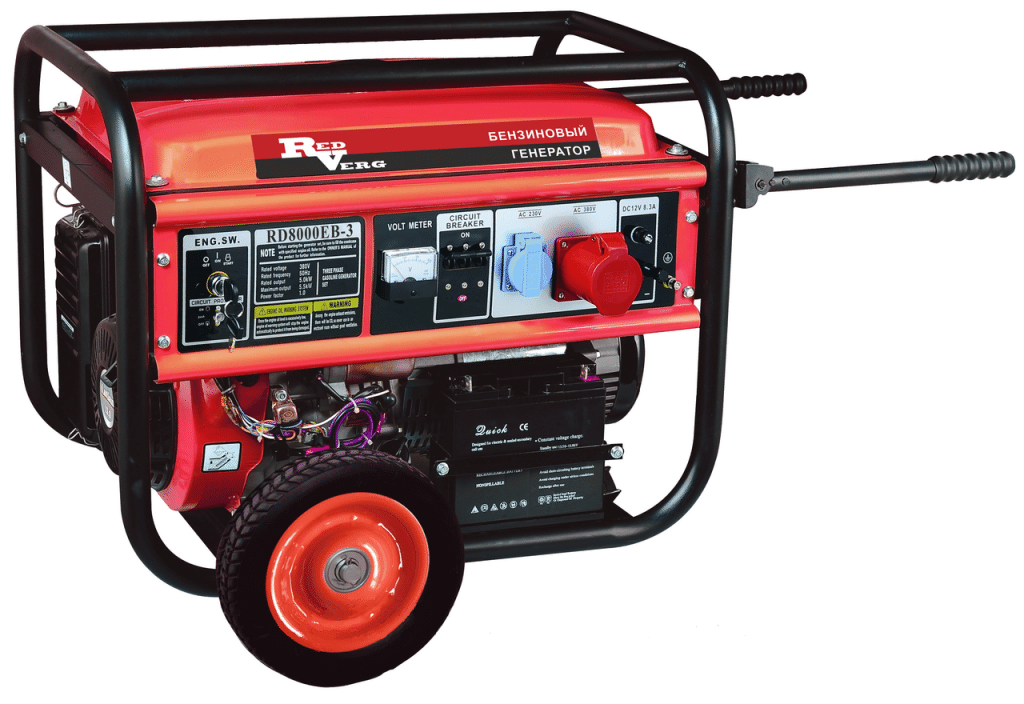 Генератор бензиновый RedVerg RD-G6500EN Генератор бензиновый RedVerg RD-G6500EN