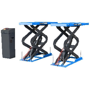 Подъёмник ножничный короткий заглубляемый г/п 3600 кг. KRW360SU_blue