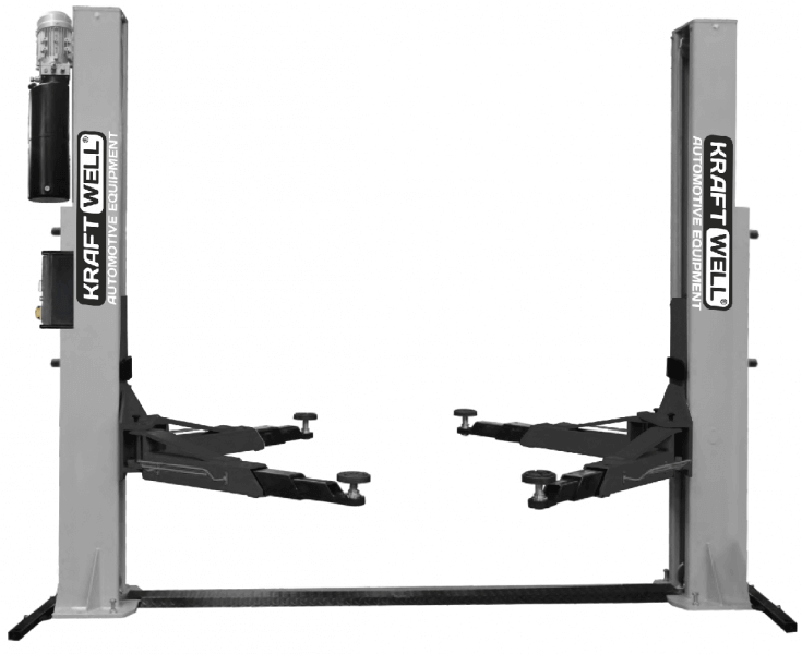 Подъемник двухстоечный KraftWell электрогидравлический KRW5EA Подъемник двухстоечный KraftWell электрогидравлический KRW5EA