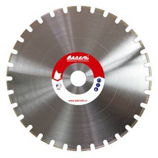 Диск алмазный сегментированный СБ 10 (400х25,4 мм) по бетону